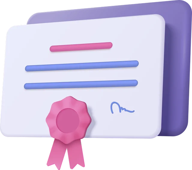 Image of a certificate